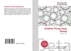Buchcover von Amphoe Thung Yang Daeng