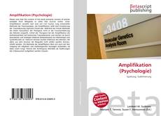 Buchcover von Amplifikation (Psychologie)