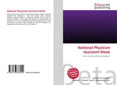 National Physician Assistant Week的封面