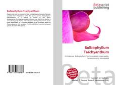 Buchcover von Bulbophyllum Trachyanthum