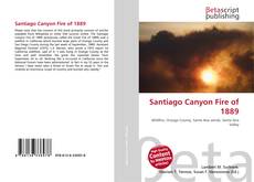 Buchcover von Santiago Canyon Fire of 1889