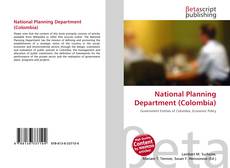 Buchcover von National Planning Department (Colombia)