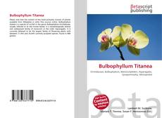 Buchcover von Bulbophyllum Titanea