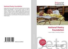 Copertina di National Poetry Foundation