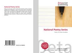 Copertina di National Poetry Series