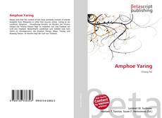 Buchcover von Amphoe Yaring