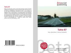 Buchcover von Tatra 87