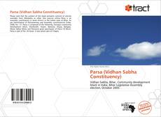 Portada del libro de Parsa (Vidhan Sabha Constituency)