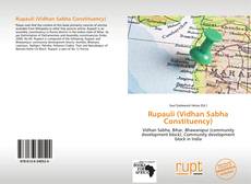 Capa do livro de Rupauli (Vidhan Sabha Constituency) 