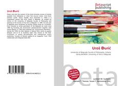Capa do livro de Uroš Đurić 