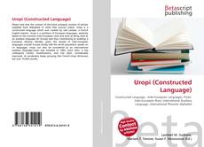 Copertina di Uropi (Constructed Language)