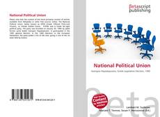 Buchcover von National Political Union