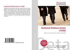 Buchcover von National Political Union (1946)