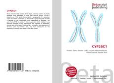 Capa do livro de CYP26C1 