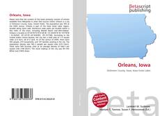 Capa do livro de Orleans, Iowa 