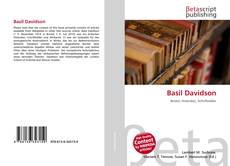 Portada del libro de Basil Davidson