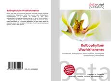 Buchcover von Bulbophyllum Wuzhishanense