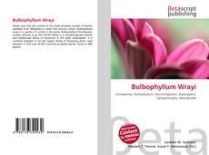 Capa do livro de Bulbophyllum Wrayi 