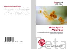 Buchcover von Bulbophyllum Wollastonii