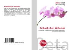 Capa do livro de Bulbophyllum Williamsii 