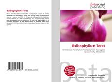 Bulbophyllum Teres kitap kapağı