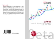 CYP4F22 kitap kapağı