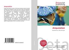 Capa do livro de Amputation 