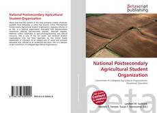 Capa do livro de National Postsecondary Agricultural Student Organization 