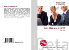 Amt (Beamtenrecht)的封面