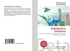 Bulbophyllum Surigaense的封面