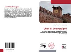 Jean III de Bretagne kitap kapağı