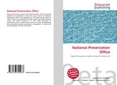 National Preservation Office的封面