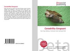 Cerodrillia Simpsoni的封面