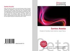Portada del libro de Santos Acosta