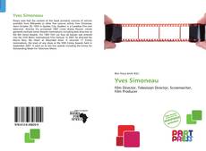 Buchcover von Yves Simoneau