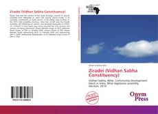 Capa do livro de Ziradei (Vidhan Sabha Constituency) 