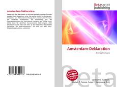 Amsterdam-Deklaration的封面