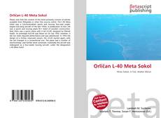 Capa do livro de Orličan L-40 Meta Sokol 