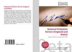 Capa do livro de National Probation Service (England and Wales) 