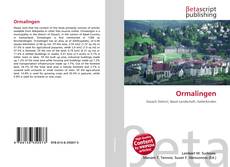 Capa do livro de Ormalingen 