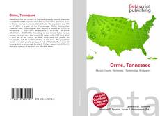 Orme, Tennessee的封面
