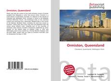 Capa do livro de Ormiston, Queensland 