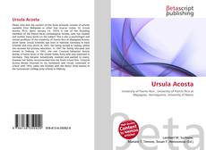 Copertina di Ursula Acosta