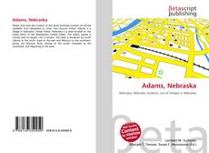 Capa do livro de Adams, Nebraska 