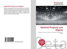 Copertina di National Property Law Digests