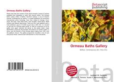 Capa do livro de Ormeau Baths Gallery 