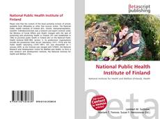 Copertina di National Public Health Institute of Finland
