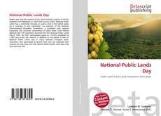 National Public Lands Day kitap kapağı