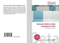 National Public Order Intelligence Unit kitap kapağı