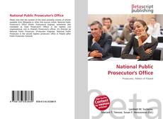 National Public Prosecutor's Office kitap kapağı